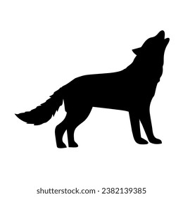 Howling Wolf Black Xolour Design