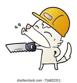 howling wolf cartoon