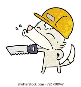 howling wolf cartoon