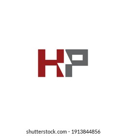 hp electric logo design vector icon