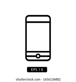 plantilla de logotipo de ilustración vectorial de icono hp para muchos fines. Aislado sobre fondo blanco.