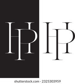 HP letter logo is the best letter logo you can use any type of your business