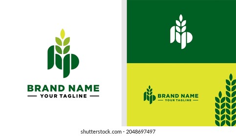 HP LOGO AGRICULTURE MONOGRAM EDITABLE