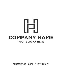 Hp Logo Design Stock Vector (Royalty Free) 1169686675 | Shutterstock