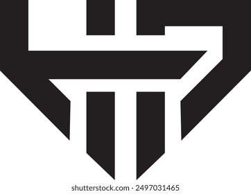 HP logo design, icon, symbol, vector file