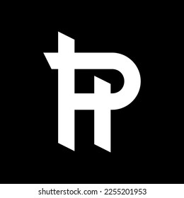 Vorlagen für das Design von HP Monogram-Logos