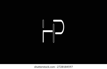 HP, PH ABSTRACT LETTER LOGO MONOGRAM