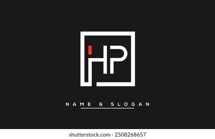 HP, PH Abstract Letters Logo Monogram