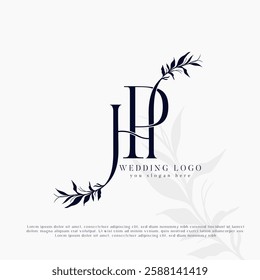 HP, PH Initial Wedding Logo Monogram