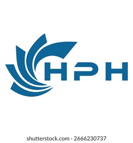 HPH-Buchstabendesign. Logo-Design mit HPH-Buchstabentechnologie auf weißem Hintergrund. HPH Monogram Logo Design für Unternehmer und Unternehmen.