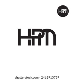 HPM Logo Letter Monogram Design