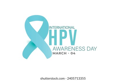  HPV Awareness Day. background, banner, card, poster, template. Vector illustration.