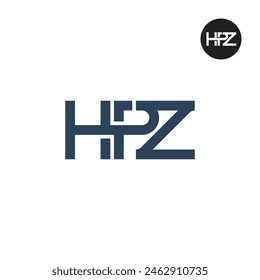 HPZ Logo Letter Monogram Design