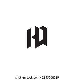 HQ initial logo letters in high quality professional design that will print well across any print media