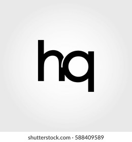 hq lowercase logo black interrelated