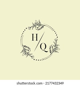 HQ wedding initial logo letters in high quality professional design that will print well across any print media