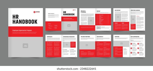 HR Employee Handbook and HR Handbook Template