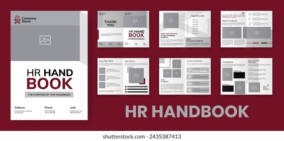 HR Handbook for Employee Rules. Bienvenido Manual de la empresa Folleto de introducción sobre la empresa.