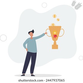 HR human resources elements with work hiring and job career.flat vector illustration.premium and quality control