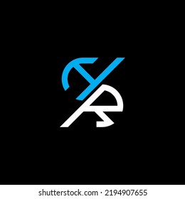 HR letter logo creative design with vector graphic, HR simple and modern logo.