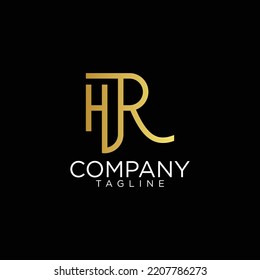 hr logo design and premium vector templates
