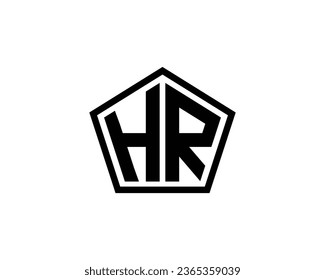 plantilla vectorial de diseño de logotipo de HR