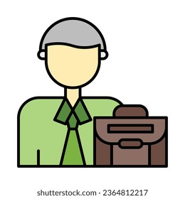 Hr Manager Icon Design For Personal And Comercial Use