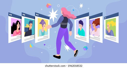 HR manager occupation. People Characters Choosing Best Candidate for Job. Human resources web banner or landing page. Flat vector illustration.