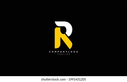 HR RH H AND R Abstract initial monogram letter alphabet logo design