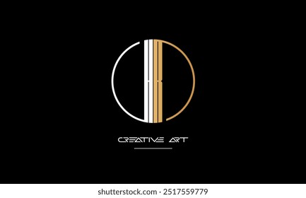HR, RH, H, R abstract letters logo monogram
