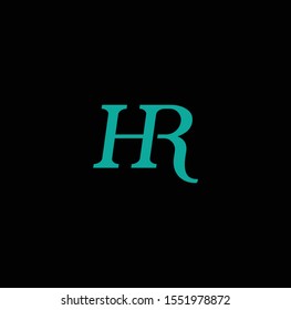 HR or RH logo and icon designs