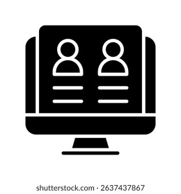 HR Software Vector for Employee Management. Human resources automation illustration, digital workforce tool, onboarding system concept.