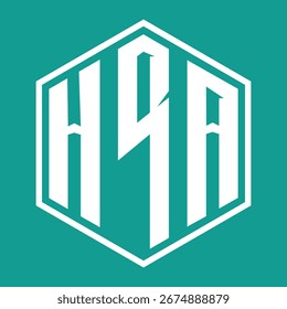 HRA letter design. HRA letter technology logo design. HRA  Monogram logo design for an entrepreneur and business.