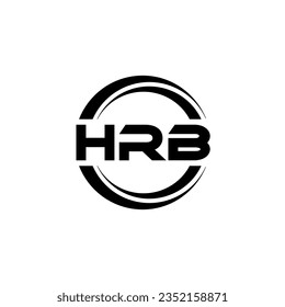 HRB Logo Design, Inspiration for a Unique Identity. Modern Elegance and Creative Design. Watermark Your Success with the Striking this Logo.