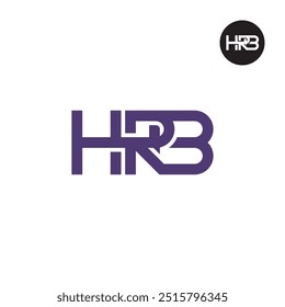 HRB Logo Letter Monogram Design