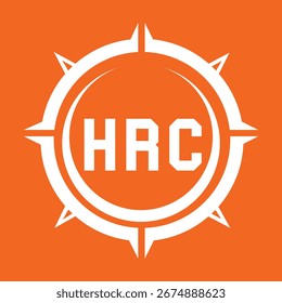 HRC letter design. HRC letter technology logo design. HRC  Monogram logo design for an entrepreneur and business.