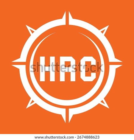 HRC letter design. HRC letter technology logo design. HRC  Monogram logo design for an entrepreneur and business.
