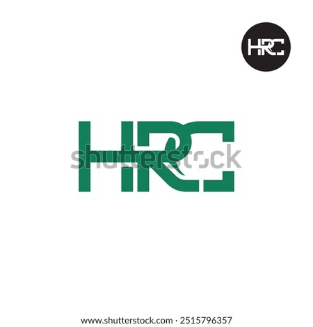 HRC Logo Letter Monogram Design