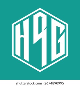 Diseño de carta HRG. Diseño de logotipo de tecnología de letras HRG. Diseño de logo de HRG Monogram para un emprendedor y negocio.
