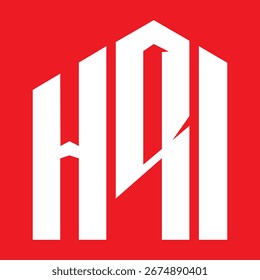 HRI letter design. HRI letter technology logo design. HRI  Monogram logo design for an entrepreneur and business.