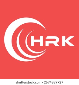 HRK letter design. HRK letter technology logo design. HRK  Monogram logo design for an entrepreneur and business.