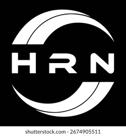 HRN letter design. HRN letter technology logo design. HRN  Monogram logo design for an entrepreneur and business.