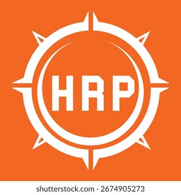 HRP Letter Design. Logo-Design für HRP-Letter-Technologie. HRP Monogram Logo Design für Unternehmer und Unternehmen.	