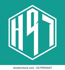 Diseño de la letra HRT. Diseño de logotipo de tecnología de letras HRT. Diseño de logotipo de HRT Monogram para un emprendedor y negocio.