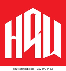 HRU Letter Design. Logo-Design der HRU-Buchstabentechnologie. HRU Monogram Logo Design für Unternehmer und Unternehmen.
