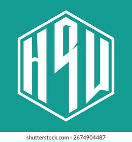 Desenho da letra HRU. Projeto do logotipo da tecnologia da letra HRU. HRU Monogram design logotipo para um empresário e empresa.