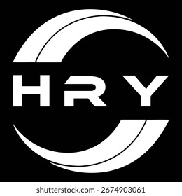 HRY letter design. HRY letter technology logo design. HRY  Monogram logo design for an entrepreneur and business.
