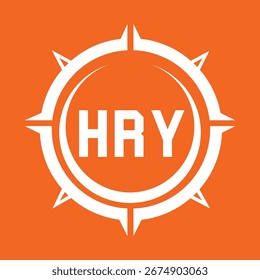 HRY letter design. HRY letter technology logo design. HRY  Monogram logo design for an entrepreneur and business.