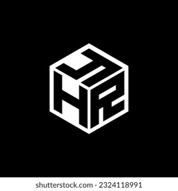 HRY letter logo design in illustration. Vector logo, calligraphy designs for logo, Poster, Invitation, etc.