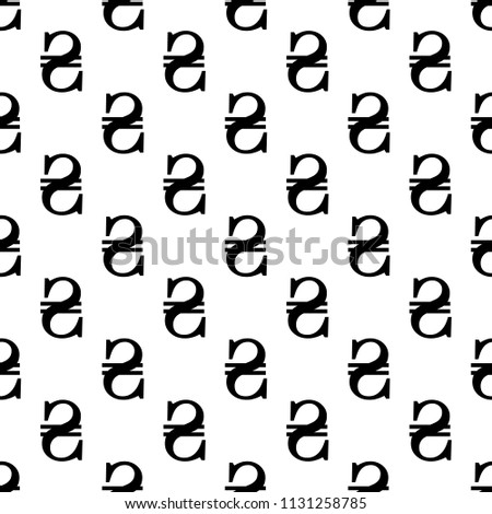 hryvnia icon in Pattern style